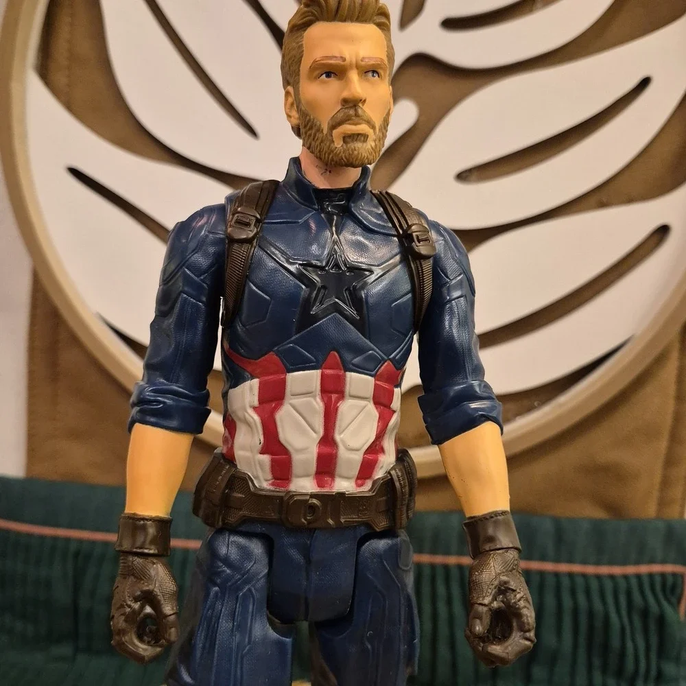 ✅Marvel Avengers Infinity War Captain America Titan Hero Series 12 Inch#️⃣46